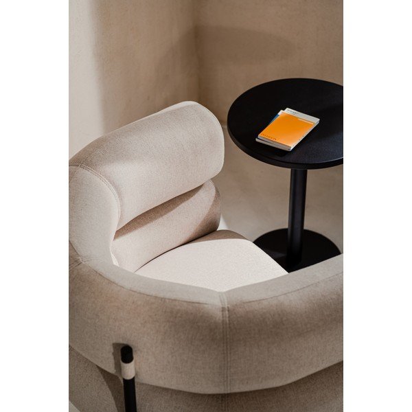 Bēšs vilnas atpūtas krēsls Ubi – noo.ma-image-4