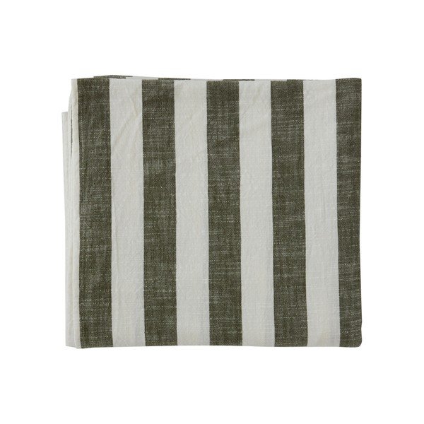 Galdauts no organiskās kokvilnas  140x200 cm Striped – OYOY Living Design
