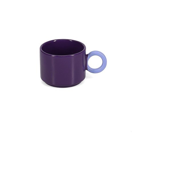 Tumši violeta akmensmasas krūze 280 ml Lou – ONA-image-3