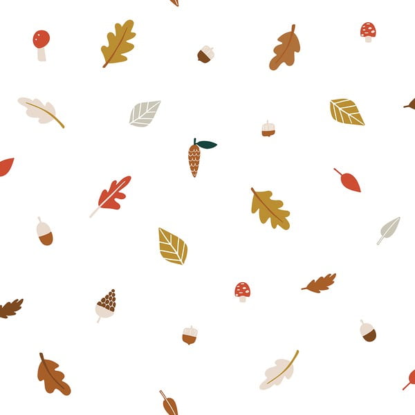 Bērnu tapetes 10 m x 50 cm Autumn Leaves – Lilipinso