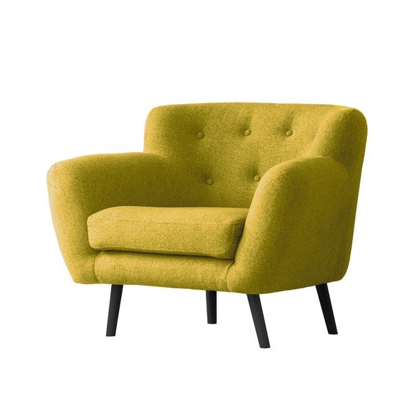 Dzeltens krēsls Kooko Home Rock-image-3