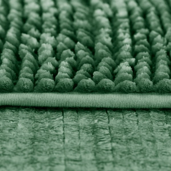 Zaļš vannas istabas paklājiņš 70x120 cm Bati – Restilo-image-4