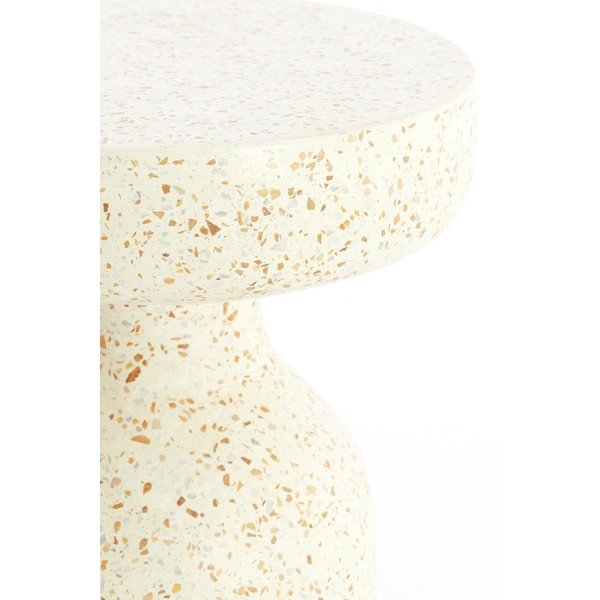 Teraco cementa apaļš sānu galdiņš ø 32 cm Moravit – Light & Living-image-3