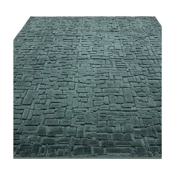 Zilganzaļš paklājs 200x290 cm – Asiatic Carpets-image-4