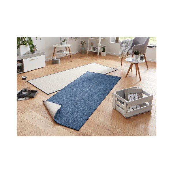 Zils āra paklājs NORTHRUGS Miami, 80 x 250 cm-image-2