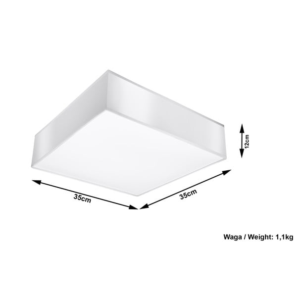 Balta griestu gaisma Sollux Mitra Ceiling-image-4