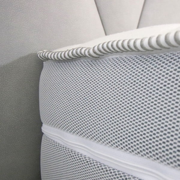 Ciets/vidēji ciets putu divpusējs matracis 90x200 cm Aloe Comfort – Materasso-image-4