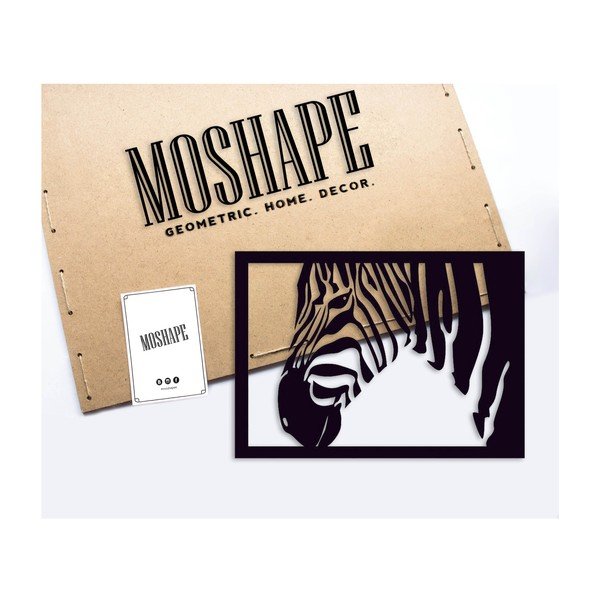 Melna sienas apdare Zebra-image-1