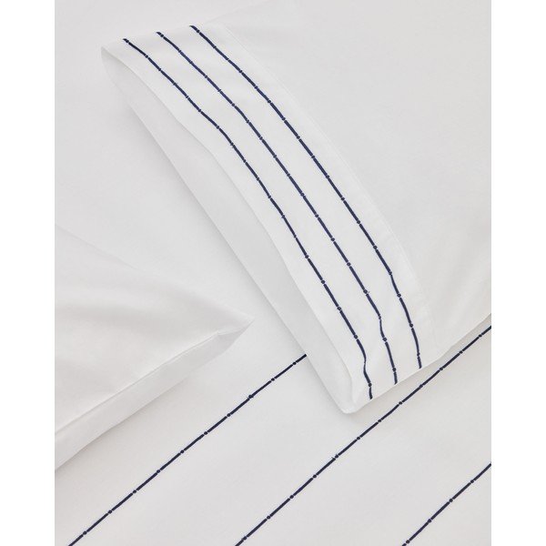 Balta divguļamā gultas veļa no kokvilnas perkala 240x260 cm Cintia – Kave Home-image-1