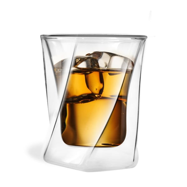 Dubultsienu viskija glāze Vialli Design, 300 ml-image-1