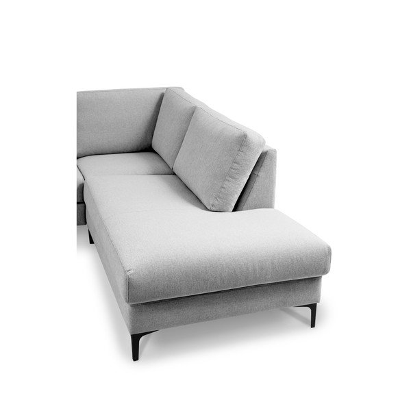 Pelēks stūra dīvāns (ar labo stūri/U veida) Henry – Scandic-image-4