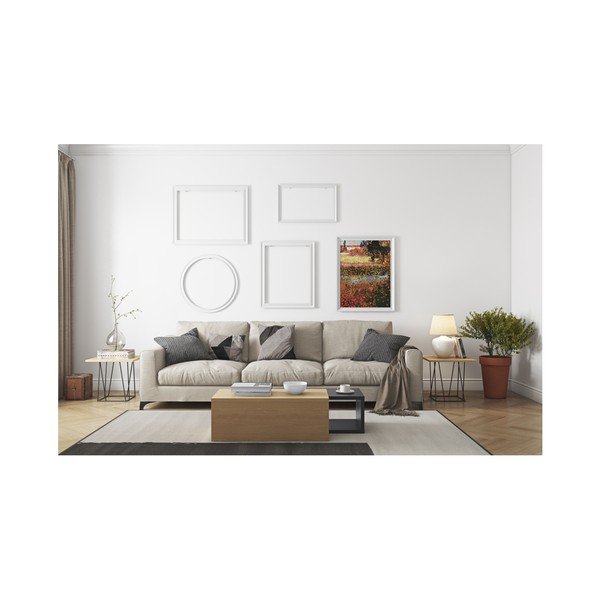 TemaHome Helix kafijas galdiņš ar melnām kājām, 50 x 50 cm-image-2