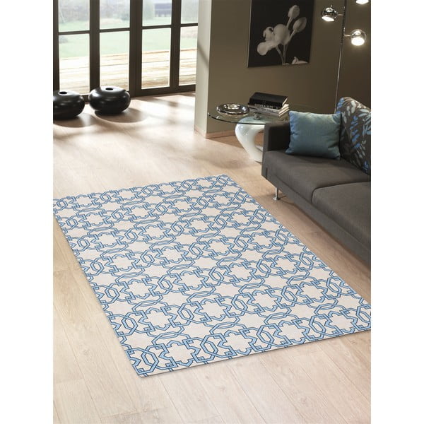 Ļoti izturīgs virtuves paklājs Webtappeti Flīzes Blue, 60 x 150 cm