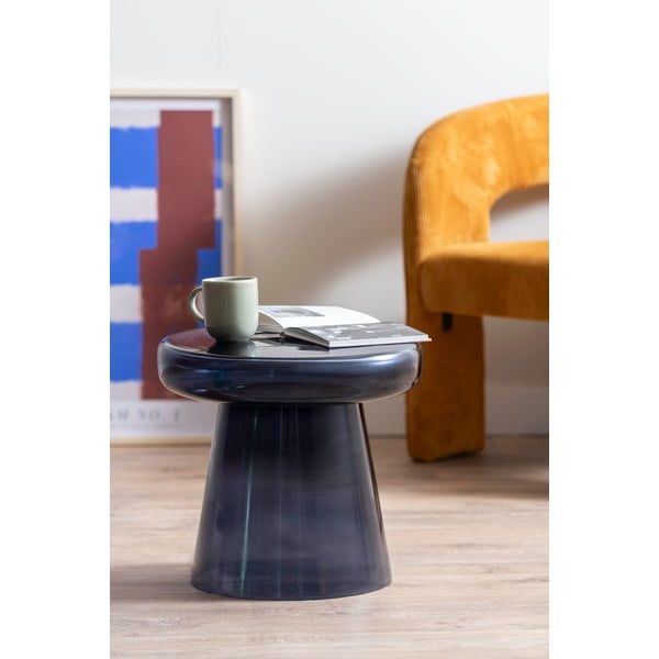 Stikla apaļš sānu galdiņš ø 41 cm Simpleza  – Leitmotiv-image-1