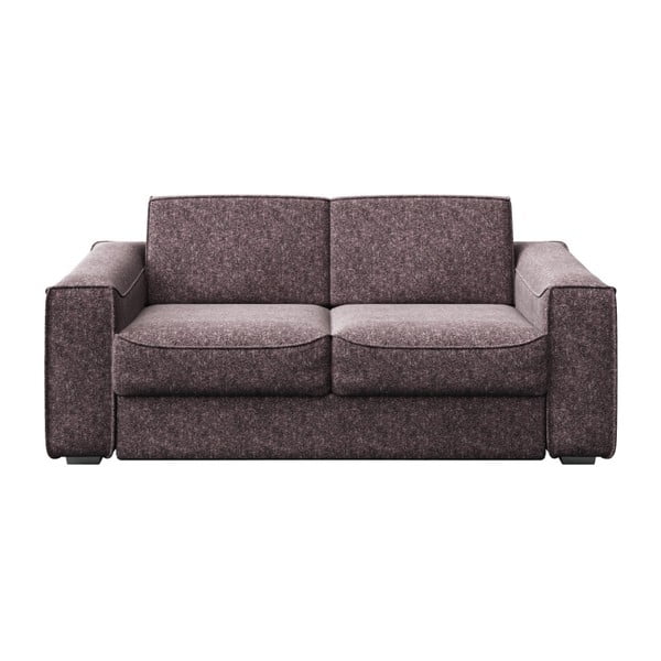 Pelēki rozā izvelkamais dīvāns MESONICA Munro, 204 cm