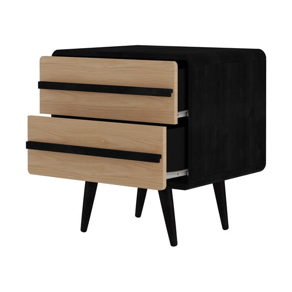 Melns/dabīga toņa naktsskapītis Chantal – Støraa-image-2