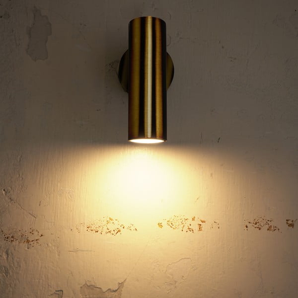 Sienas lampa bronzas krāsā SULION Milan, augstums 17 cm-image-1