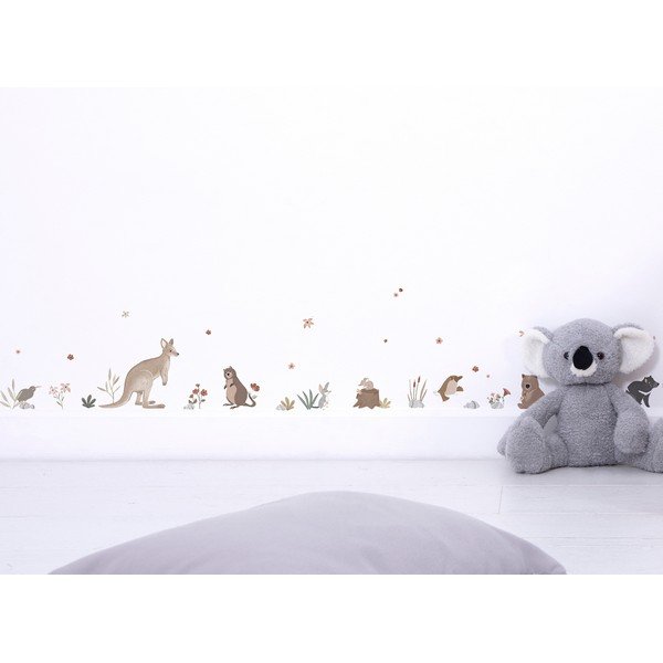 Uzlīmju loksne 30x42 cm Australian Animals – Lilipinso-image-2