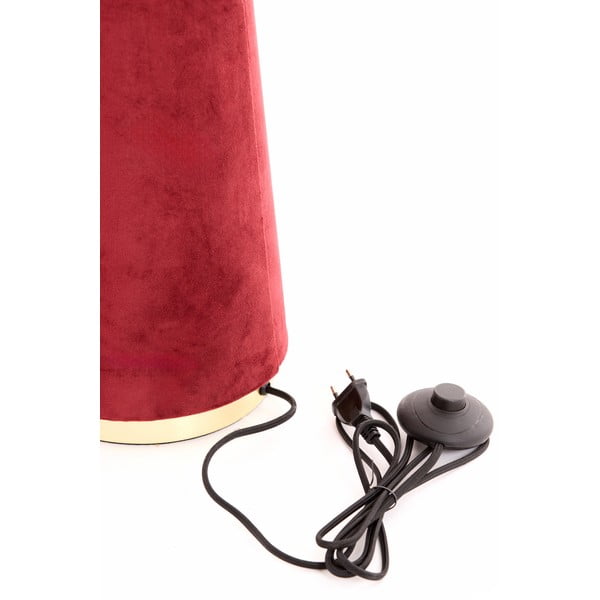 Sarkana stāvlampa ar auduma abažūru (augstums 168 cm) Devia – Light & Living-image-4