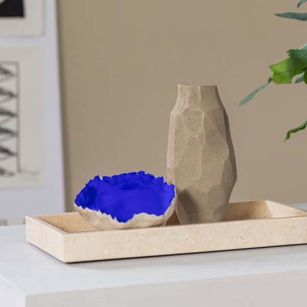 Bēša polirezīna vāze (augstums 18 cm) Nuki – Mette Ditmer Denmark-image-1