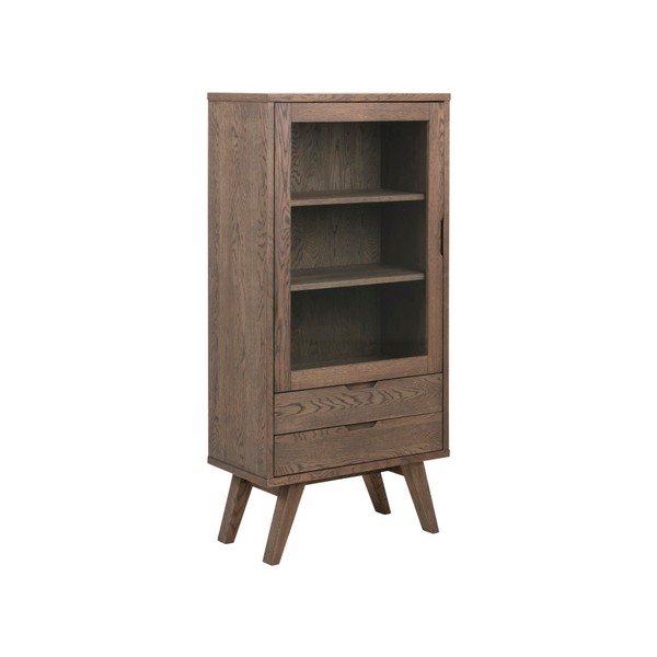 Brūna vitrīna 72x145x36 cm – Actona-image-2