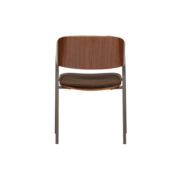 2 brūnu ēdamistabas krēslu komplekts BePureHome Clan Velvet-image-4