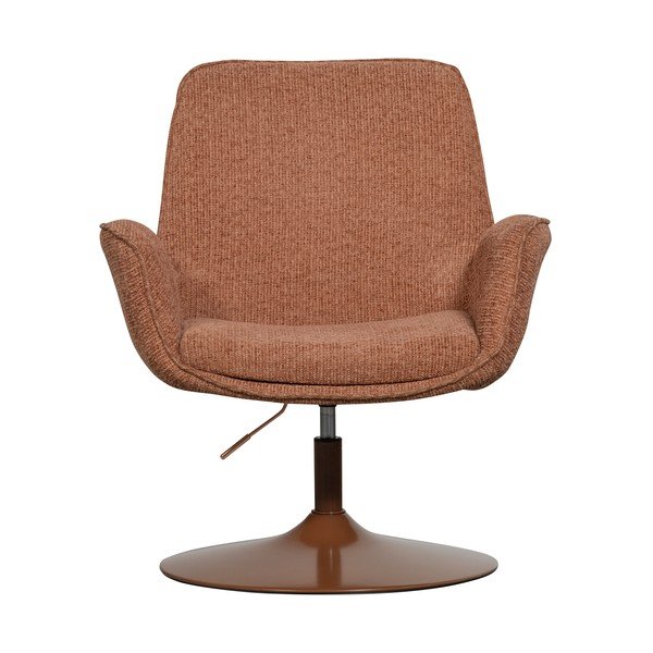 Oranžs atpūtas krēsls ar regulējamu sēdekļa augstumu Marten – WOOOD-image-2