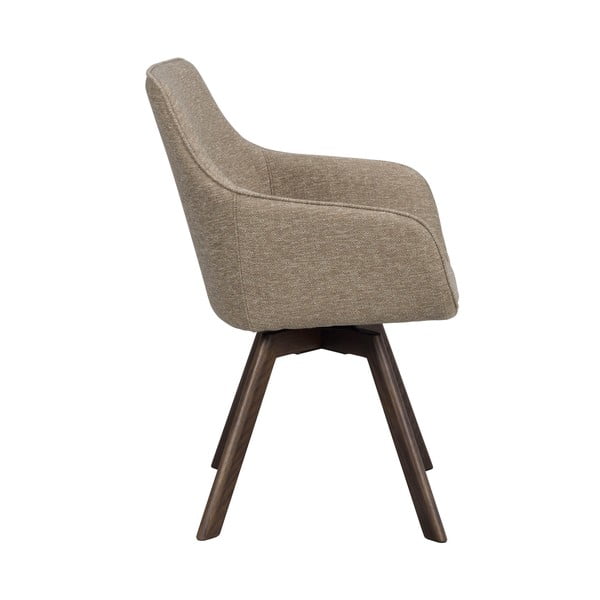 Bēši polsterēti ēdamistabas krēsli (2 gab.) Alison – Rowico-image-2