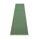 Zaļš iekštelpu un āra celiņa paklājs 70x300 cm Mono Leaf Oregano – Pappelina