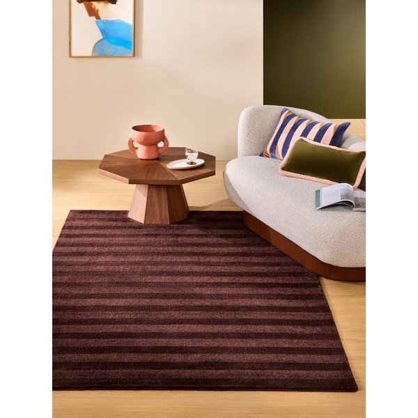 Bordo ar rokām darināts paklājs no pārstrādātas šķiedras 160x230 cm Connor – MADE-image-1