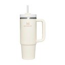 Krēmkrāsas nerūsējošā tērauda termoss ar salmiņu 890 ml Quencher H2.O FlowState™ Tumbler Cream 2.0 – Stanley