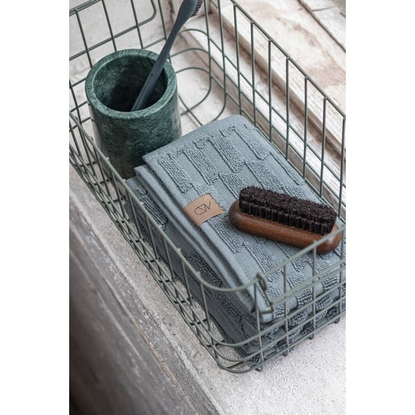 Tumši zaļš marmora trauks zobu birstei Marble – Mette Ditmer Denmark-image-4