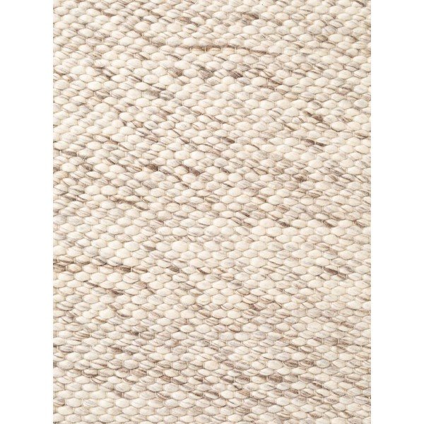 Bēšs/dabīga toņa ar rokām darināts vilnas apaļš paklājs ø 160 cm Lyon Beans – Elle Decoration-image-4