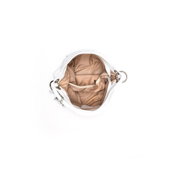 Ādas rokassoma Anna Luchini 1071 Bianco-image-3