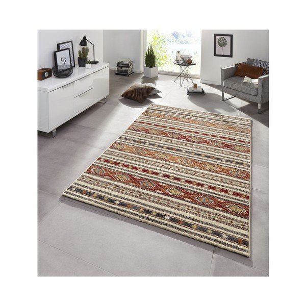 Sarkans un oranžs paklājs Schöngeist & Petersen Diamond, 800x150 cm-image-1