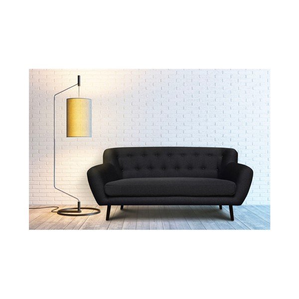 Tumši pelēks dīvāns Cosmopolitan Design Hampstead, 162 cm-image-3