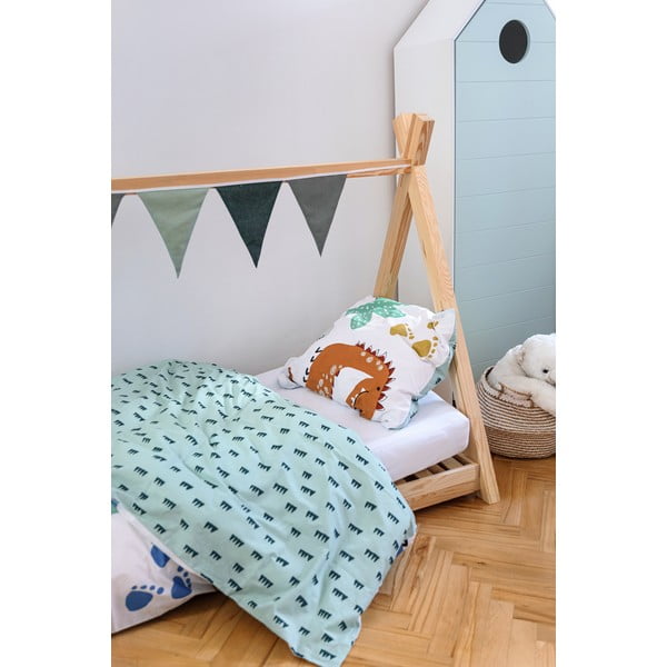 Mājas gulta no priedes koka Adeko Mila TP, 90 x 180 cm-image-1