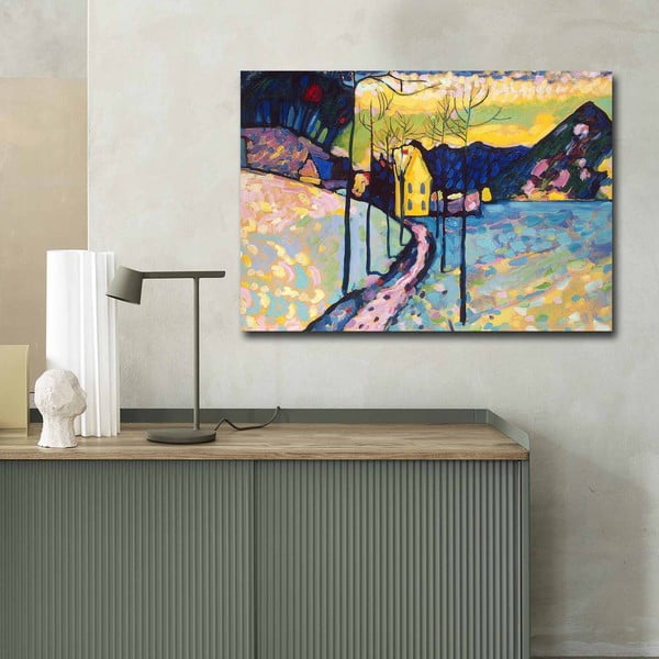 Gleznas reprodukcija 100x70 cm Wassily Kandinsky – Wallity-image-2