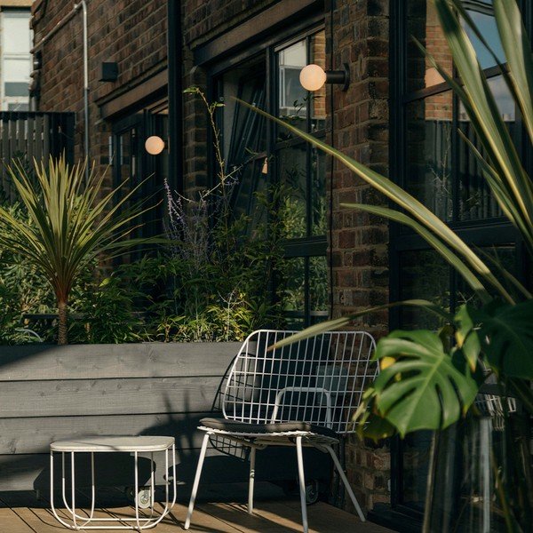 Tumši pelēka sienas lampa ar regulējamu spilgtumu/bez abažūra Lochan – tala-image-2