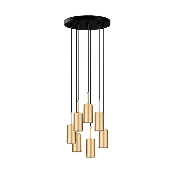 Piekarama lampa zelta krāsā Squid Lighting Geo, augstums 120 cm-image-3