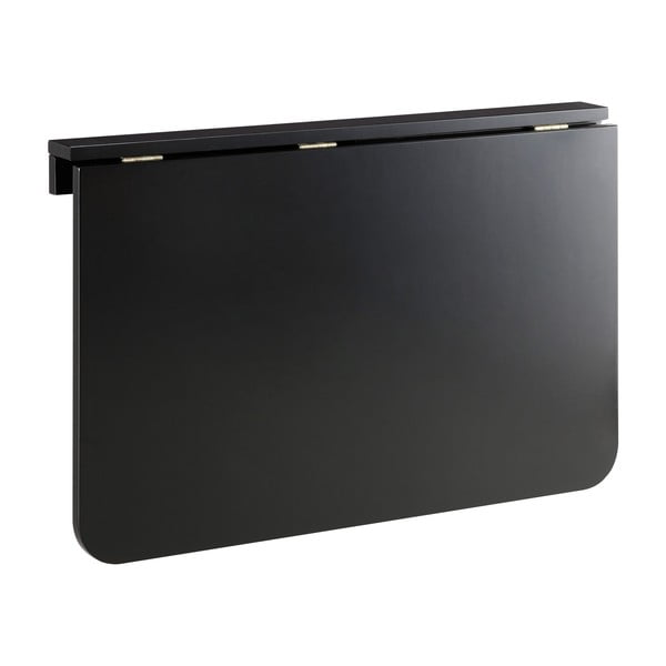 Melns saliekamais sienas galds Støraa Trento, 56 x 80 cm-image-2