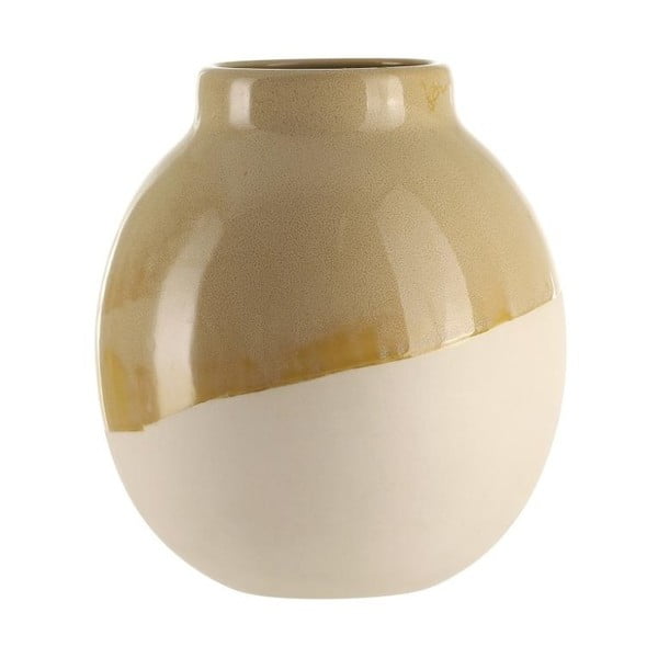 Keramikas vāze A Simple Mess Skraa Golden Yellow, ⌀ 18 cm
