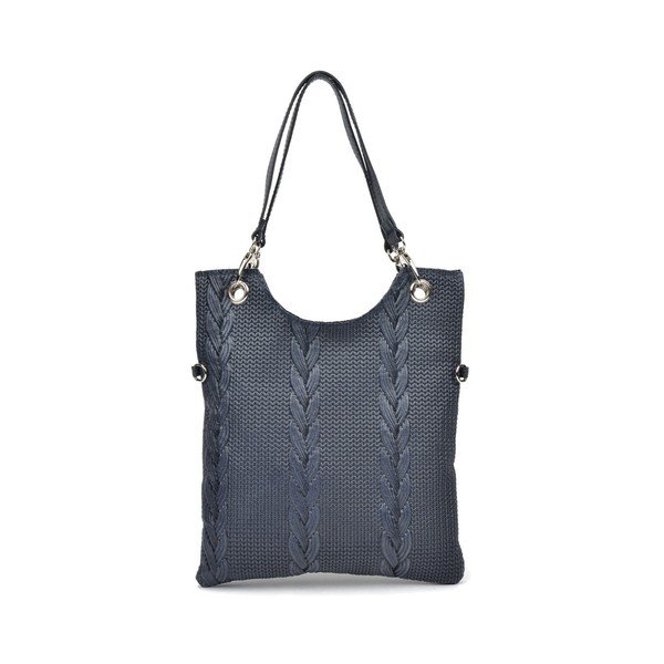 Zila ādas somiņa Mangotti Elsa-image-1