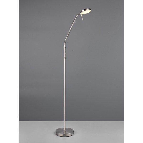 Sudraba krāsas LED stāvlampa (augstums 160 cm) Moreno – Reality-image-2