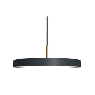 Tumši pelēka griestu lampa UMAGE Asteria, ⌀ 43 cm