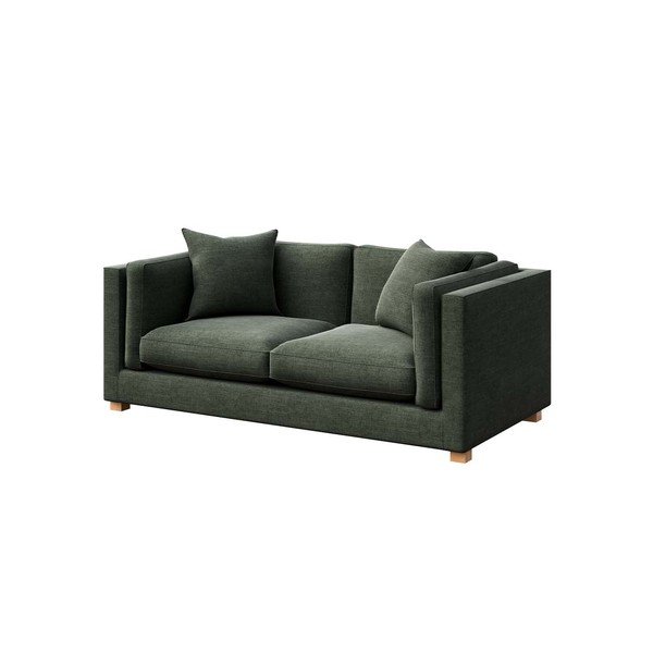 Zaļš dīvāns 195 cm Pomo – Ame Yens-image-2
