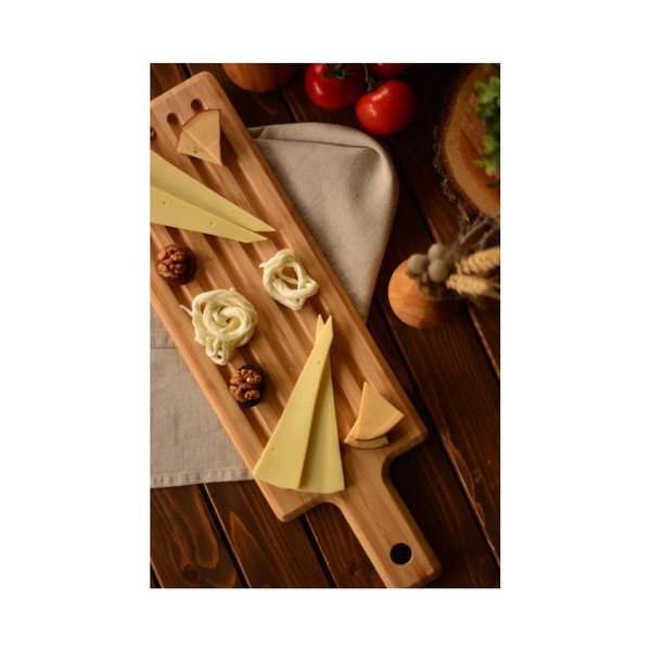Bambusa servīzes dēlītis steikam Bambum Grill, garums 50 cm-image-2