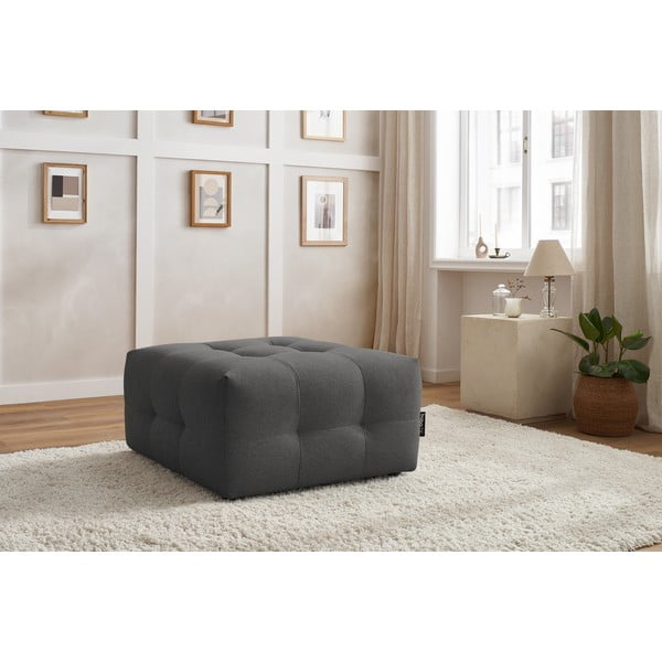 Tumši pelēks kāju soliņš Kleber – Bobochic Paris-image-1
