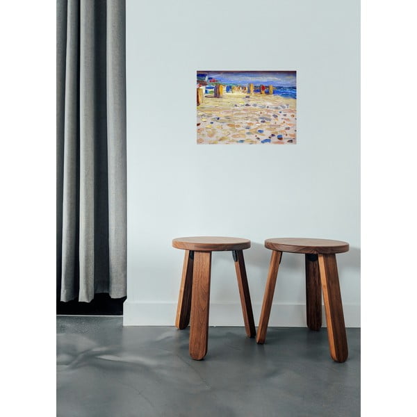Reproducēta glezna 40x30 cm Holland - Beach Chairs, Wassily Kandinsky – Fedkolor-image-1
