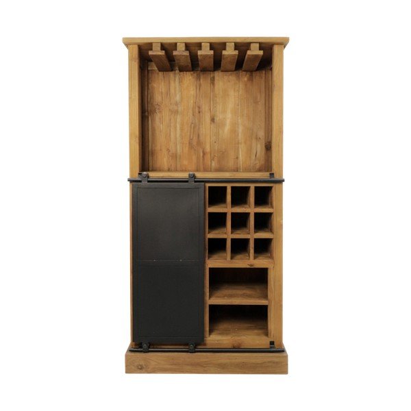 Tīkkoka vīna statīvs 18 pudelēm, 84x177 cm Blackburn – HSM collection-image-2